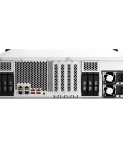 Netwerkopslag Qnap TS-h2287XU-RP Intel Xeon E-2336 Zwart/Wit