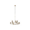 Plafondlamp Home ESPRIT Beige Gouden Blik 25 W 113 x 113 x 132 cm