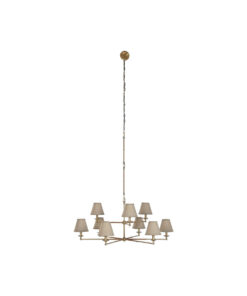 Plafondlamp Home ESPRIT Beige Gouden Blik 25 W 113 x 113 x 132 cm