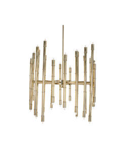 Plafondlamp Home ESPRIT Gouden Metaal Staal 74 x 74 x 138 cm