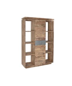 Planken DKD Home Decor Sheesham Bruin Grijs Natuurlijk Hout 120 x 40 x 185 cm