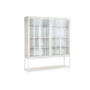 Planken DKD Home Decor Wit Zwart Metaal Mangohout 170 x 45 x 200 cm