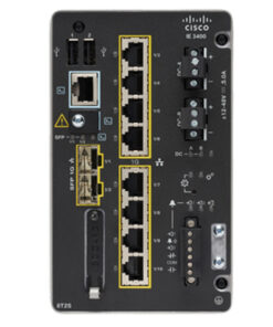 Schakelaar CISCO IE-3400-8T2S-E