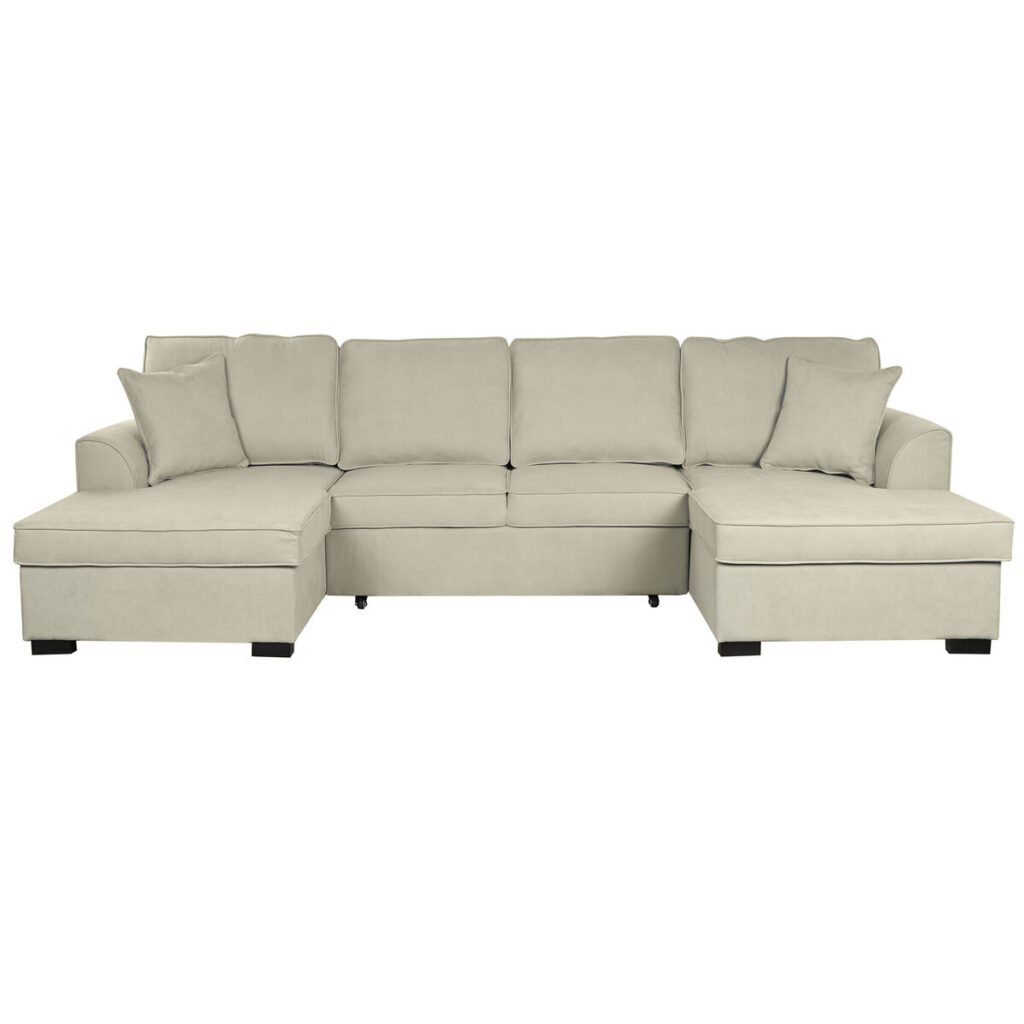 Slaapbank Home ESPRIT Zand Modern 298 x 154 x 92 cm