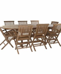 Tafel met stoelen DKD Home Decor 90 cm 180 x 120 x 75 cm