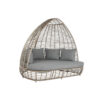 Tuinbank Home ESPRIT Donker grijs 198 x 168 x 168 cm