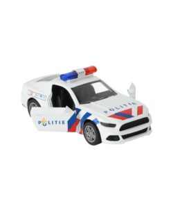 112 Pull-Back Politie Sportwagen 1:36 + Licht en Geluid - Afbeelding 3