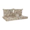 2-zitsbank DKD Home Decor Geel Bruin Beige 145 x 76 x 13 cm
