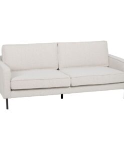 3-zitsbank 213 x 87 x 90 cm Wit Metaal
