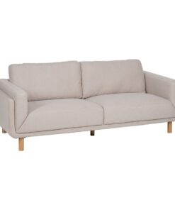 3-zitsbank Beige 216 x 90 x 82 cm