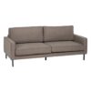 3-zitsbank Taupe 213 x 87 x 90 cm
