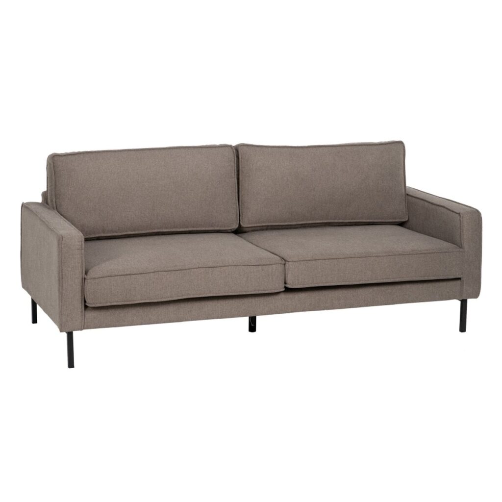 3-zitsbank Taupe 213 x 87 x 90 cm