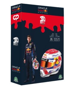 3D Puzzel Formule 1 Helm Max Verstappen 55 Stukjes