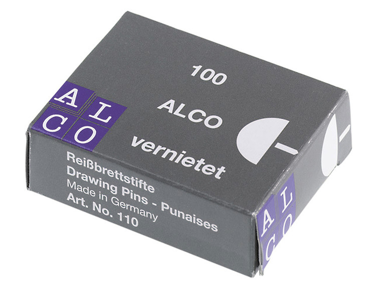 Alco AL-110 Punaises 9mm Messing Doos à 100 Stuks - Afbeelding 2