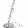 Alco AL-1512-1 Baliepen Ovale Standaard Zilverkleurige Balpen