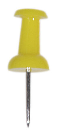 Alco AL-662-13 Pushpins Doosje A 40 Stuks Geel - Afbeelding 2