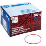 Alco AL-740 Elastieken 65mm 500 Gram In Doos Rood