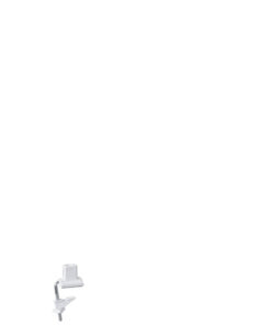 Alternative view of Alco AL-962-10 Bureaulamp Wit LED Met Klem 230V 7w 50cm