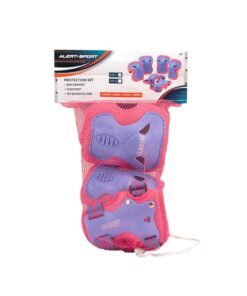 Alternative view of Alert Beschermset Maat S 6-delig Roze/Paars