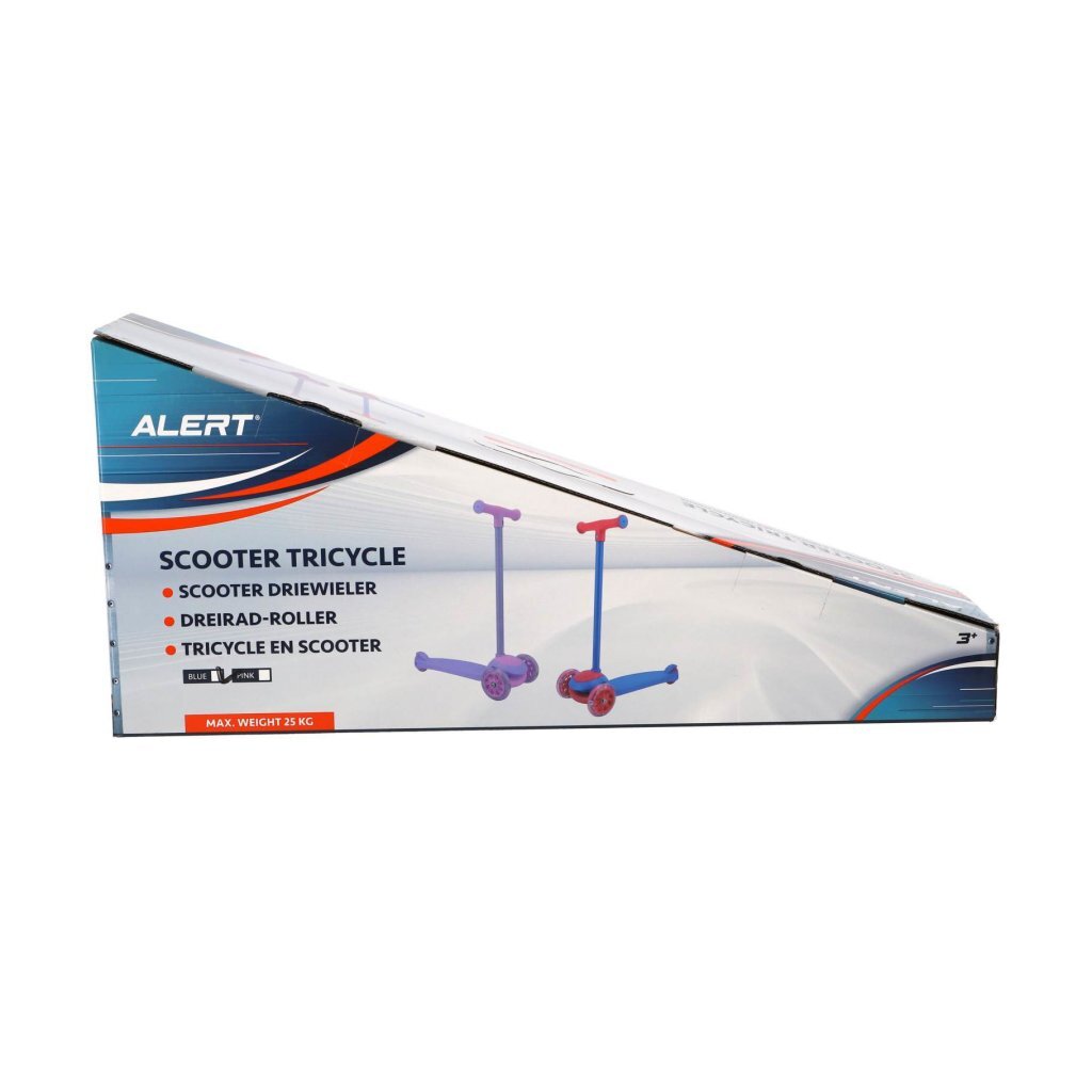 Alert Driewieler Step Blauw/Rood - Afbeelding 3