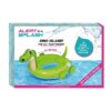 Alert Splash Opblaasbare Dino Eiland met 5 Stickers 310x270x175 cm