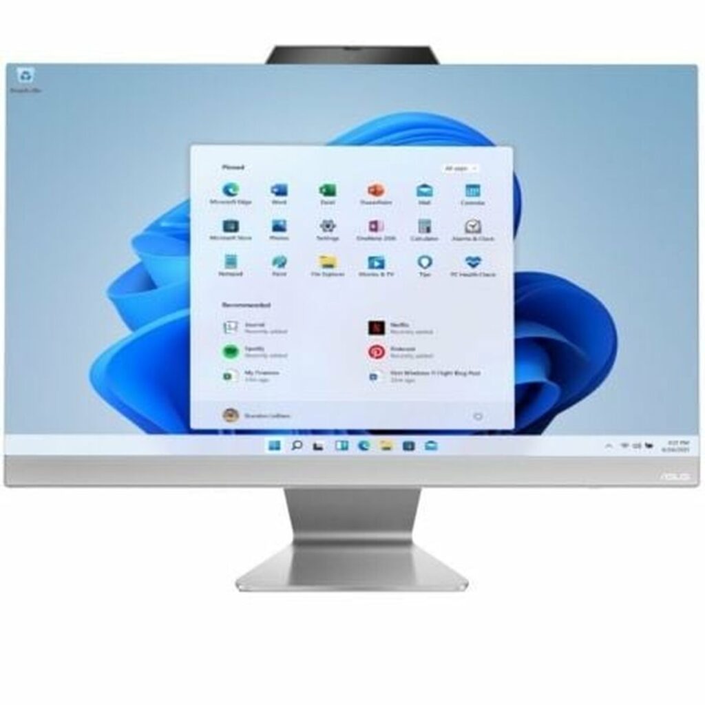 Alles in Eén Asus 90PT03T1-M026F0 24" Intel Core i7 16 GB RAM 512 GB SSD Qwerty Spaans