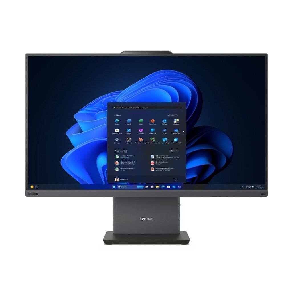 Alles in Eén Lenovo 12SA000APB 27" Intel Core i3-1315U 8 GB RAM 512 GB SSD