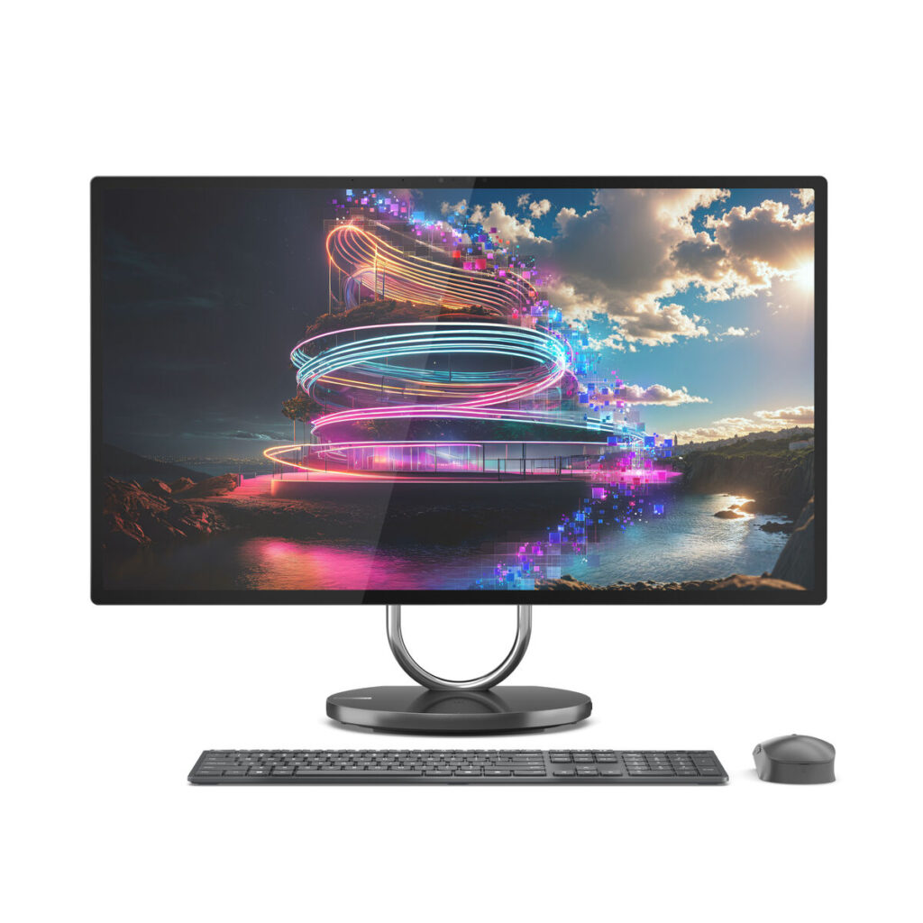 Alles in Eén Lenovo F0HX000KSP Nvidia Geforce RTX 4050 31,5" Intel Core Ultra 7 258V 1 TB SSD Qwerty Spaans