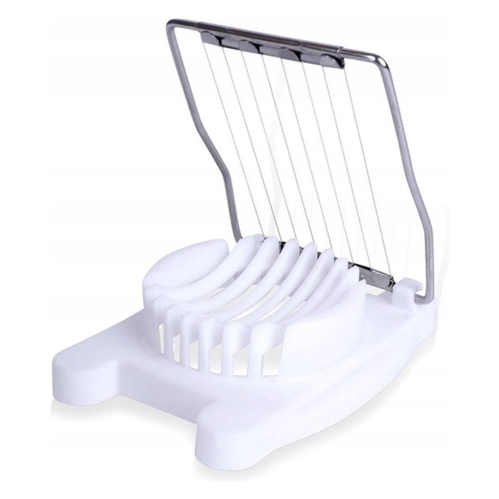 Alpina Eiersnijder 8x10x3 cm Wit/RVS - Afbeelding 2