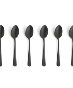 Amefa Austin Theelepels 6 Stuks Mat Zwart - Afbeelding 2
