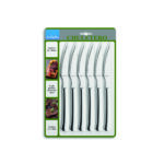 Amefa Chuletero Steakmessen 6 Stuks RVS