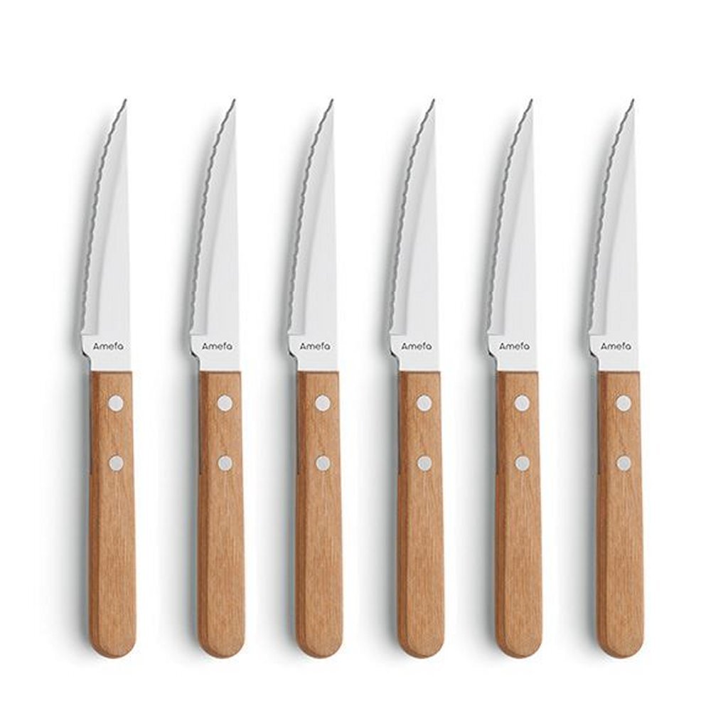Amefa Pizza/Steak Messenset 6-delig - Afbeelding 2