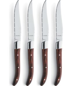 Alternative view of Amefa Royal Steak Steakmessen 4 Stuks Maroon Brown