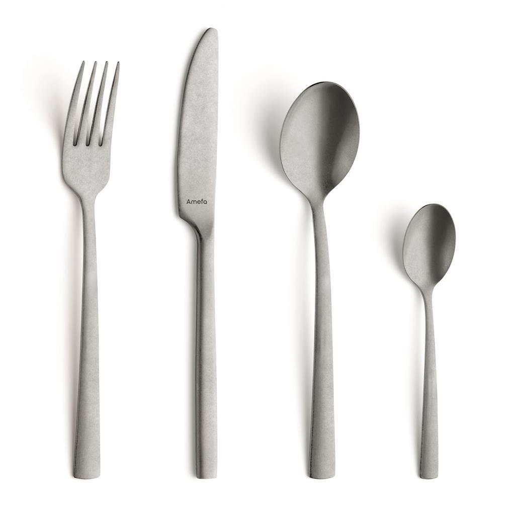 Amefa Vintage Manille Stonewashed Bestekset 16-delig RVS - Afbeelding 2