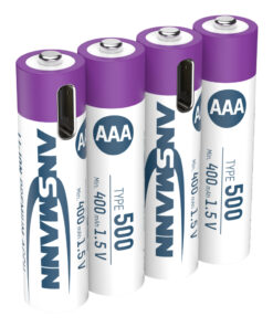 Alternative view of Ansmann Oplaadbaar Batterij Aaa En Usb-c