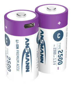 Alternative view of Ansmann Oplaadbaar Batterij C En Usb-c