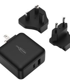 Alternative view of Ansmann USB Reis Oplader 30W + Verwisselbare Stekkers Zwart
