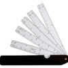 Aristo AR-1323 Waaierliniaal Schaal 1:10:15:20:25:30:33 1/3 :40:50:75:125