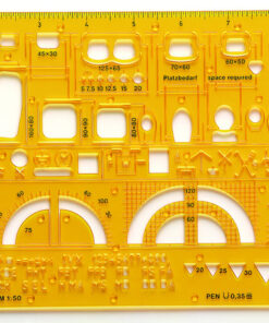 Aristo AR-5060 Architect-combisjabloon 1 : 50