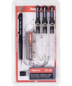 Aristo AR-64312 Tekenpen Set MG1 PRO 0.13/0.25/0.35 mm 6-delig