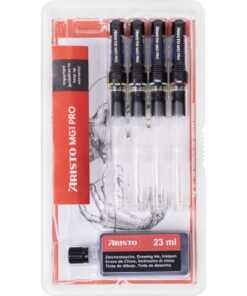 Aristo AR-64400 Tekenpen Set MG1 PRO 0.25/0.35/0.5/0.7 mm 5-delig