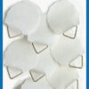Avery AV-3732 Schilderijhanger Z-design Home 30mm Wit Pakje A 8 Stuks