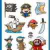 Avery AV-53197 Papieretiket Z-design Kids Pakje A 3 Vel Piraten