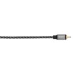 Avinity Digitale Cinch-kabel 1 Stekker - 1 Stekker Stof Verguld 1