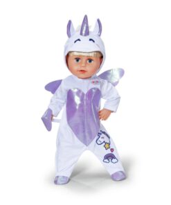 Baby Born Eenhoorn Onesie Paars - Afbeelding 3