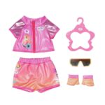 Baby Born Fiets Outfit 43 cm Roze/Oranje