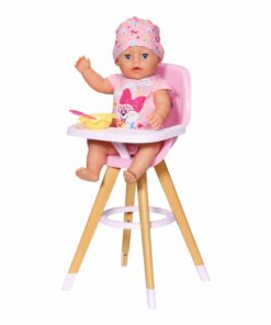 Alternative view of Baby Born Scandinavische Eetstoel Hout/Roze