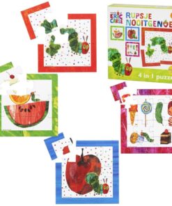 Bambolino Toys Rupsje Nooitgenoeg 4in1 Puzzel 4-16 Stukjes - Afbeelding 2
