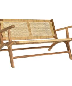 Bank DKD Home Decor Bruin Natuurlijk 120 x 76 x 68 cm