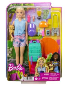 Barbie Camping Pop Malibu + Accessoires